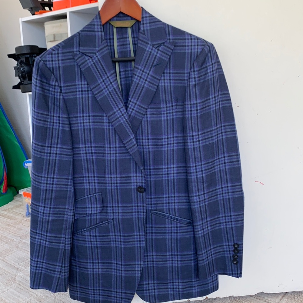 Paul Stuart, Phineas Cole wool/linen blend blazer sport coat